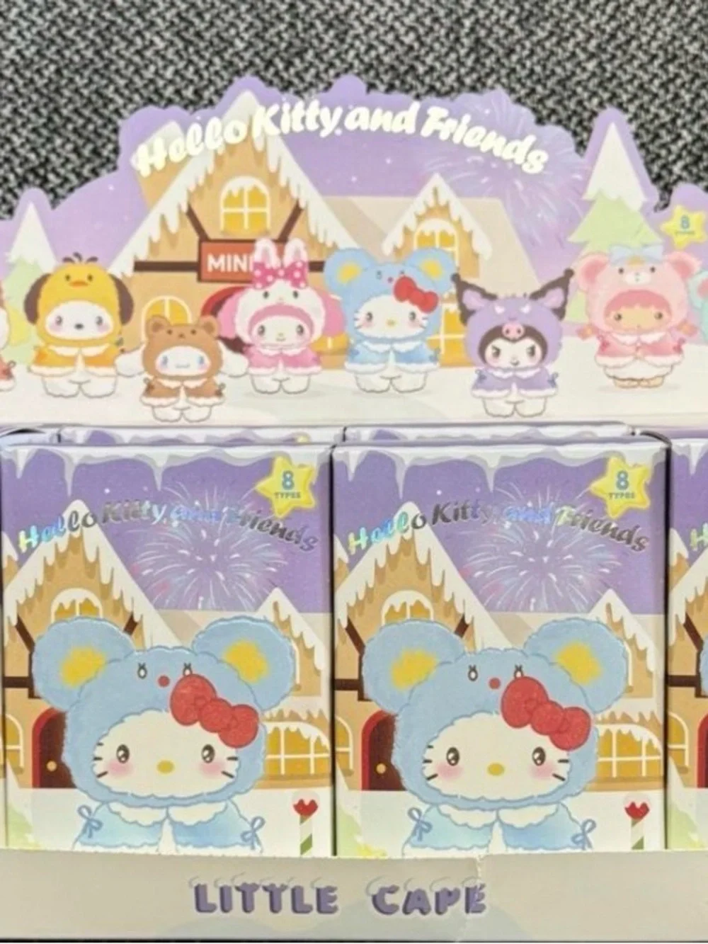 Sanrio Hello Kitty and Friends Little Cape Cinnamon Roll Plush Keychain - Picture 2 of 11